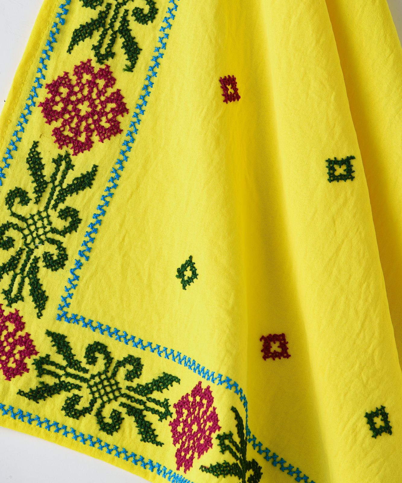 Bright Yellow Scarves