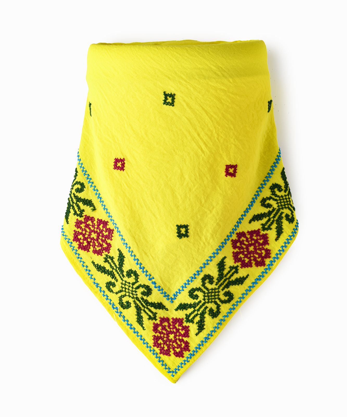 Bright Yellow Scarves