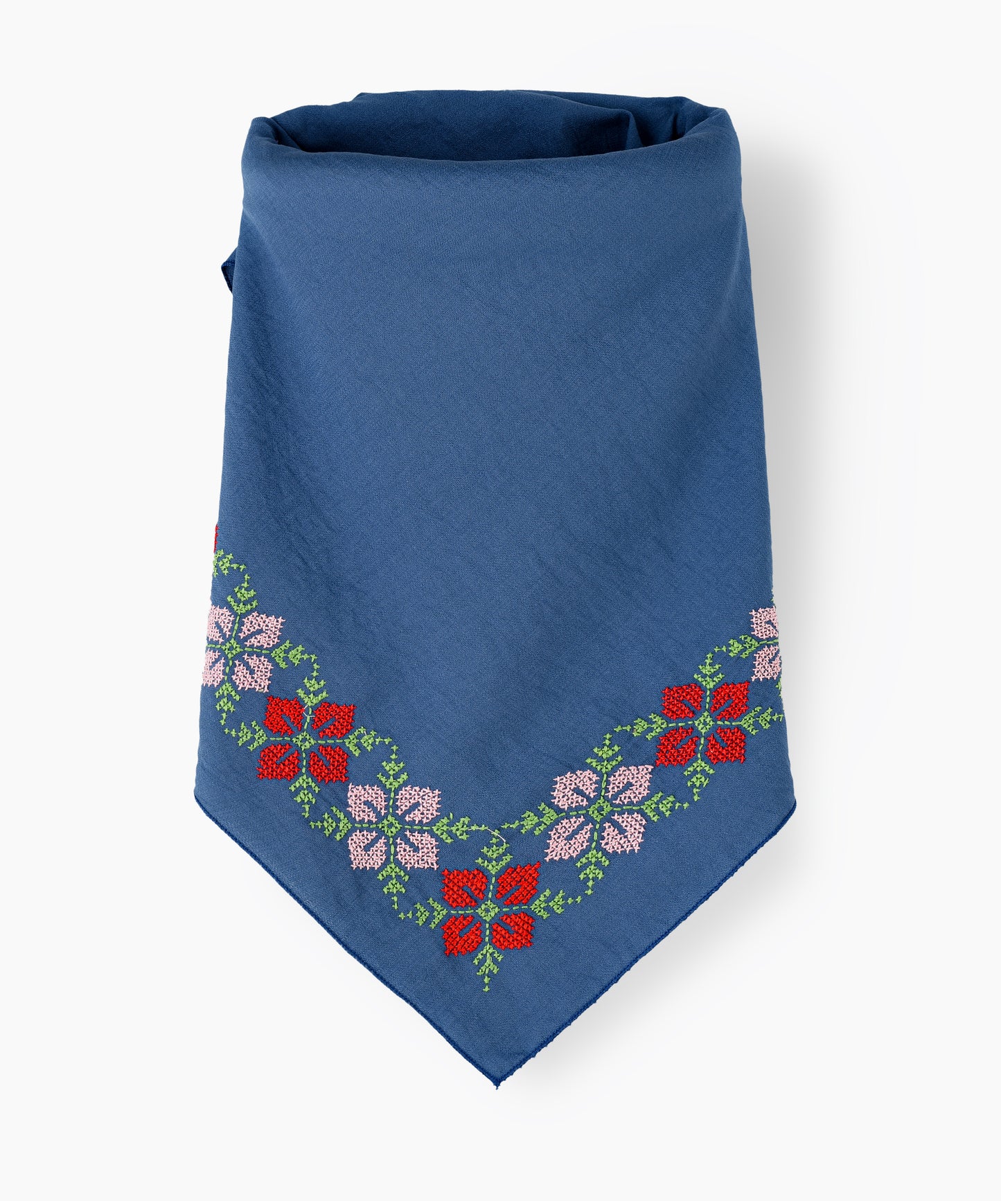 Deep Blue Scarves