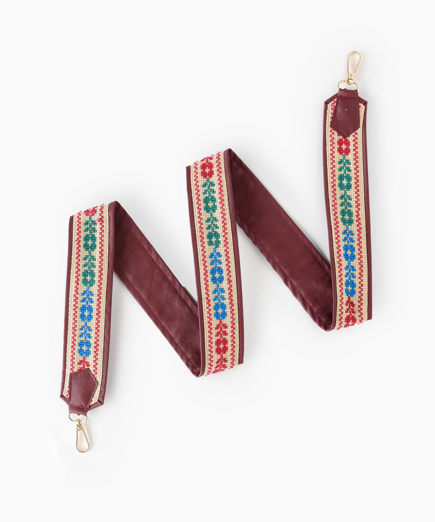 Bone and Velvet Strap