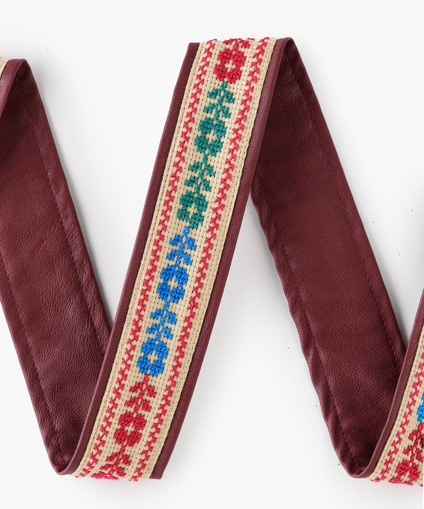 Bone and Velvet Strap