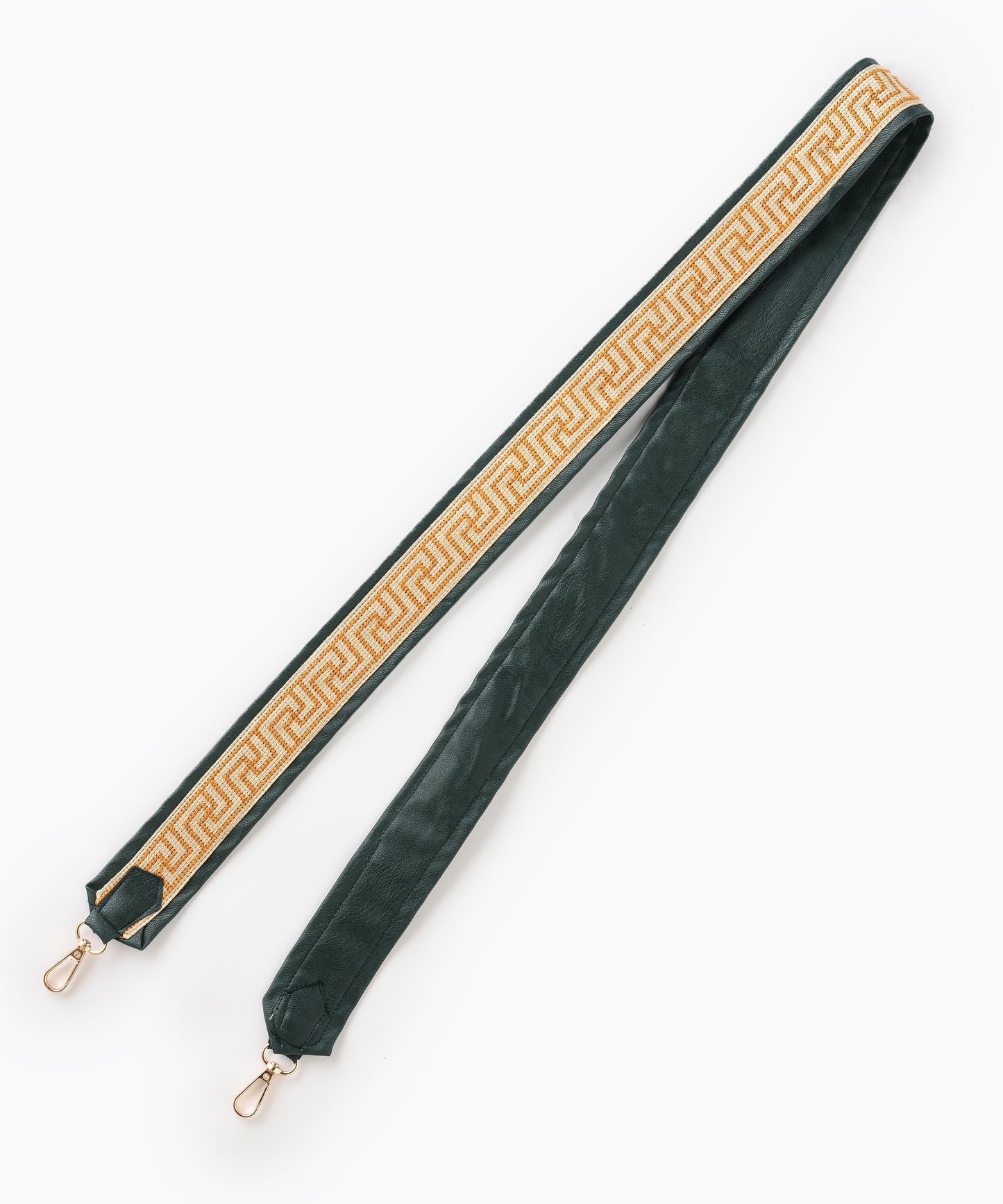 Gunmetal and Orange Strap
