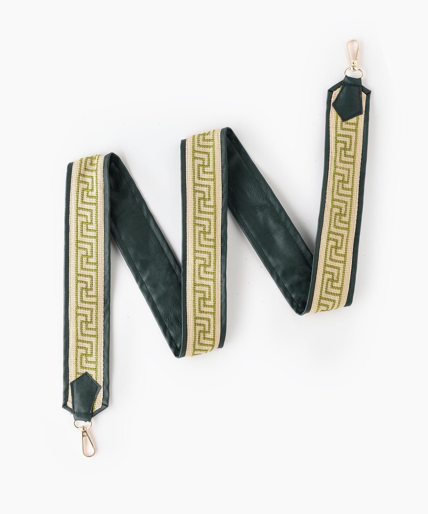 Charcoal and Brass Strap