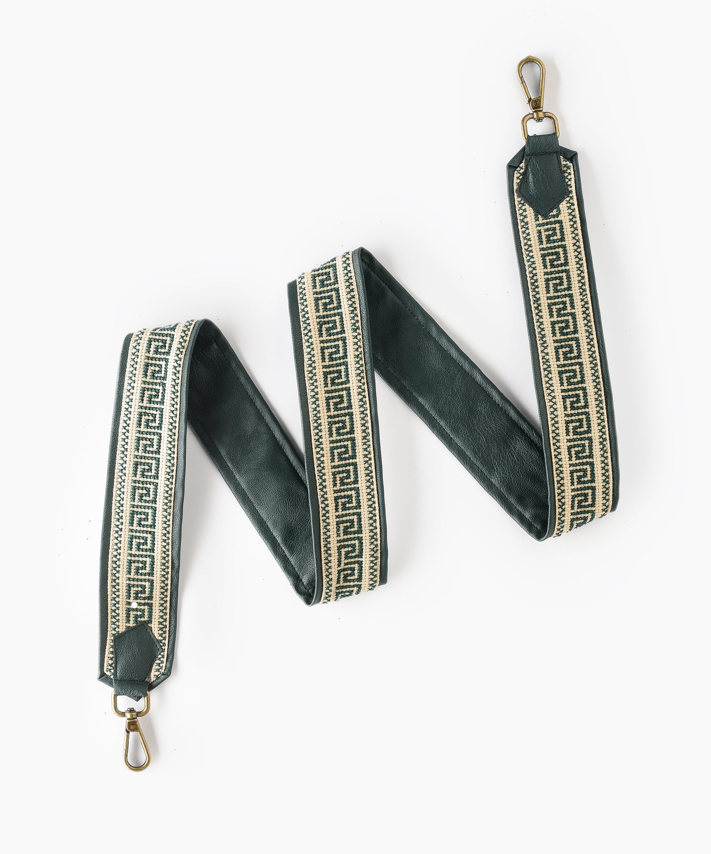 Grey and Mineral green Strap