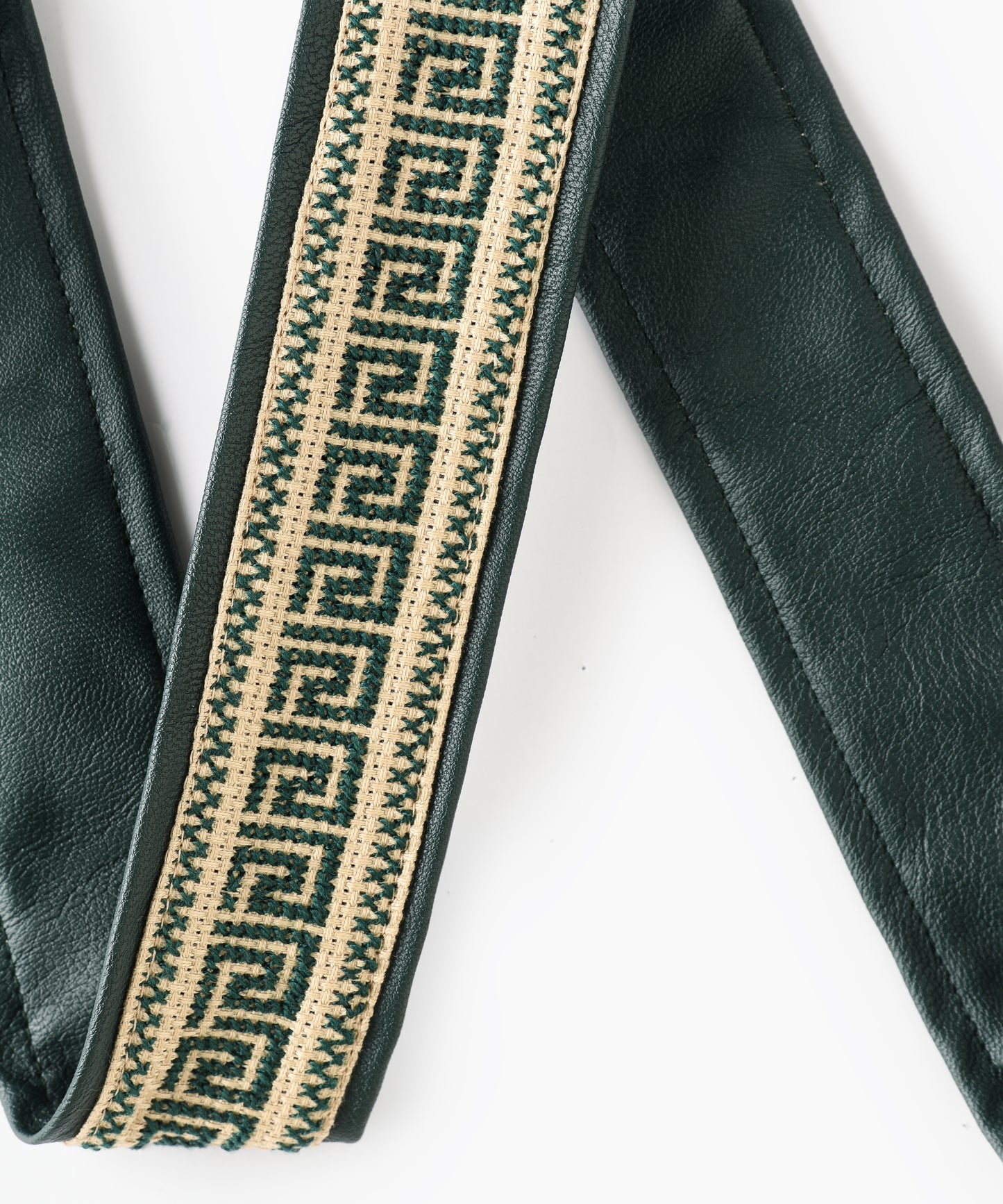 Grey and Mineral green Strap