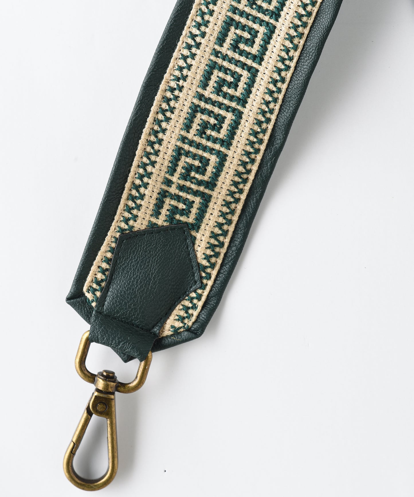 Grey and Mineral green Strap