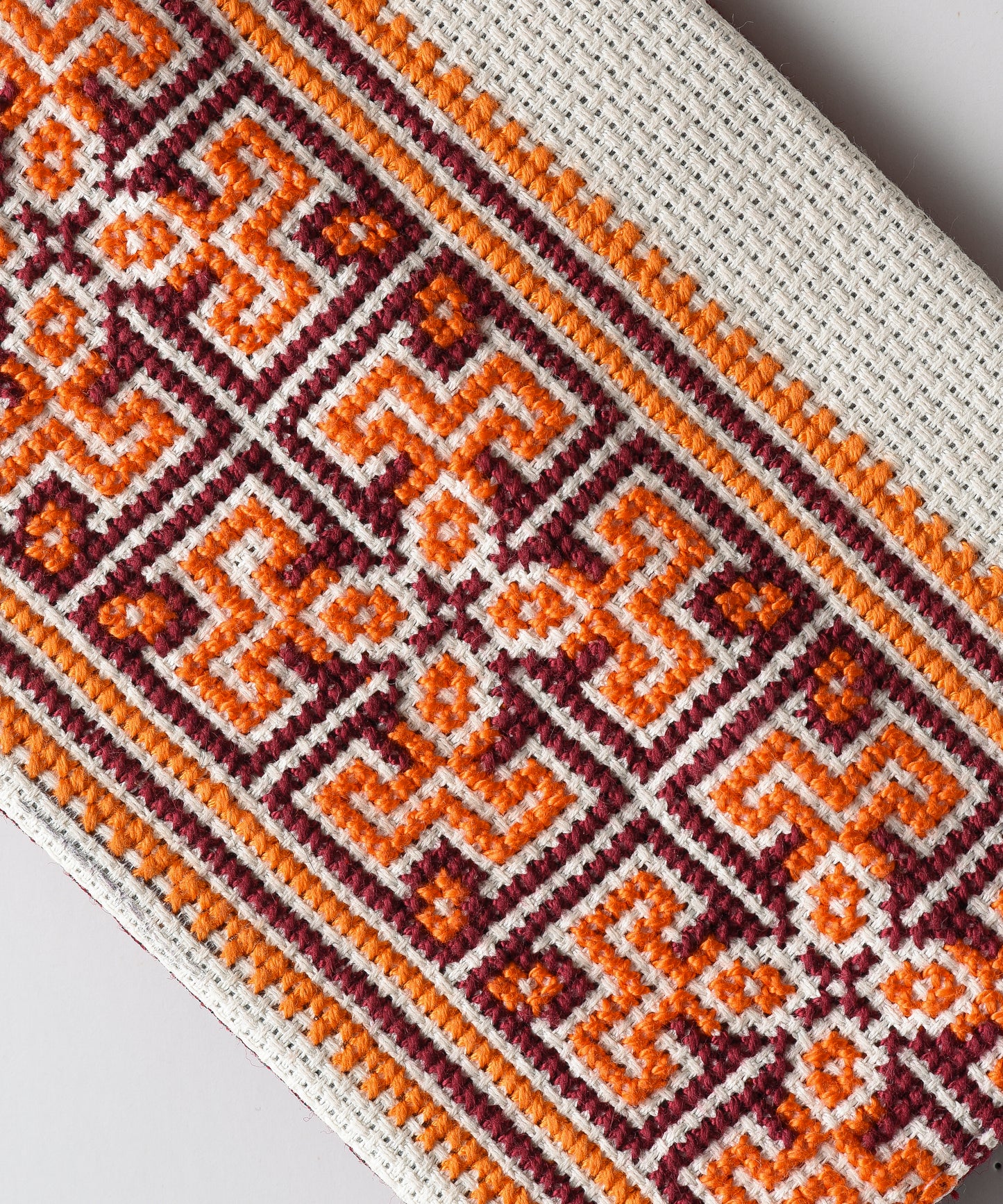 Falu Red and White Passport Holder