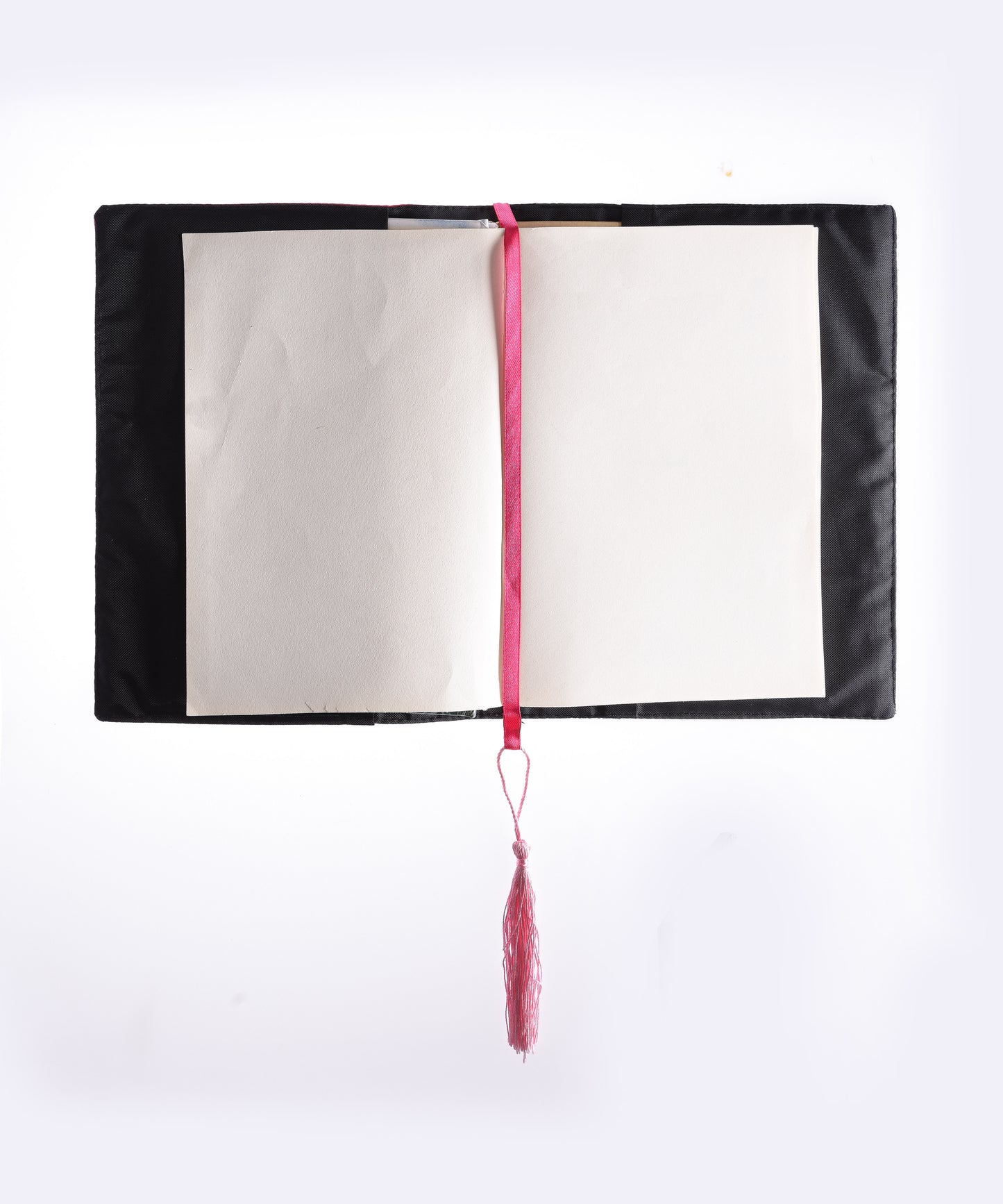 Black and Bright Maroon Book Cover