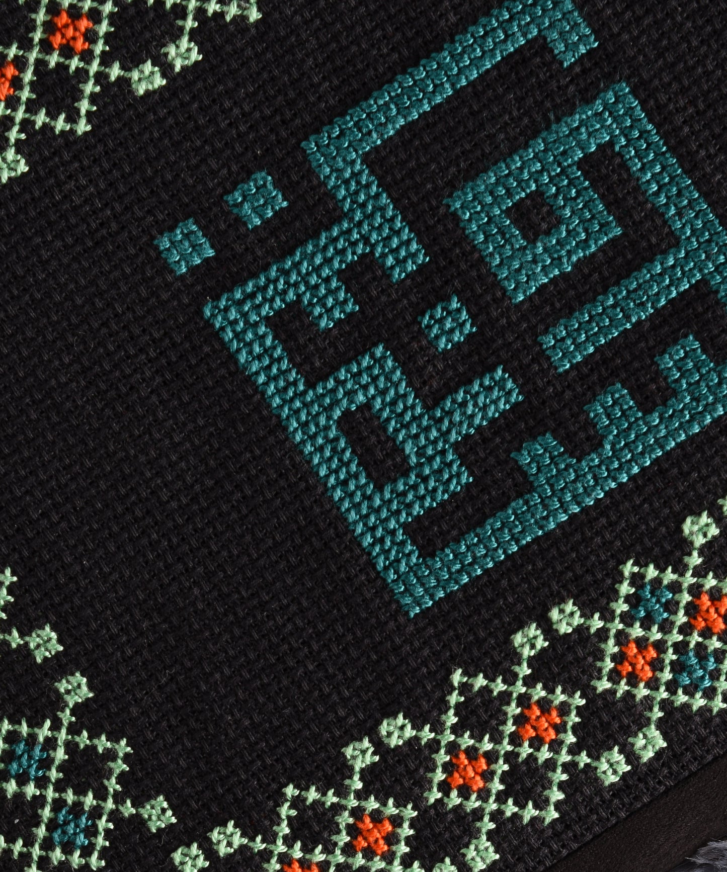 Black and Turquoise Book Cover