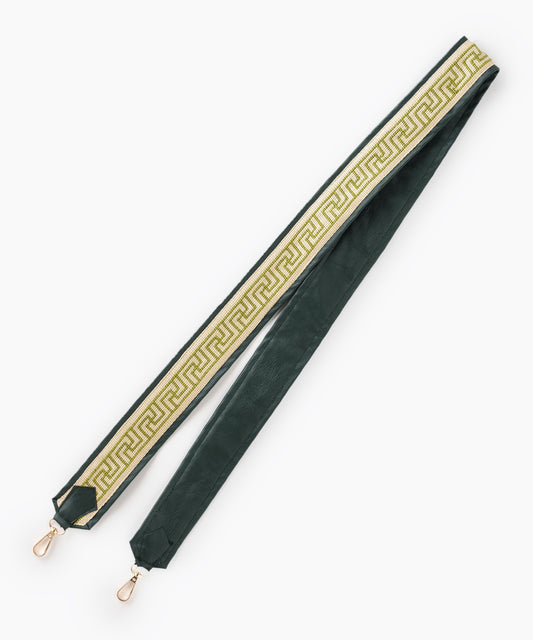 Charcoal and Brass Strap