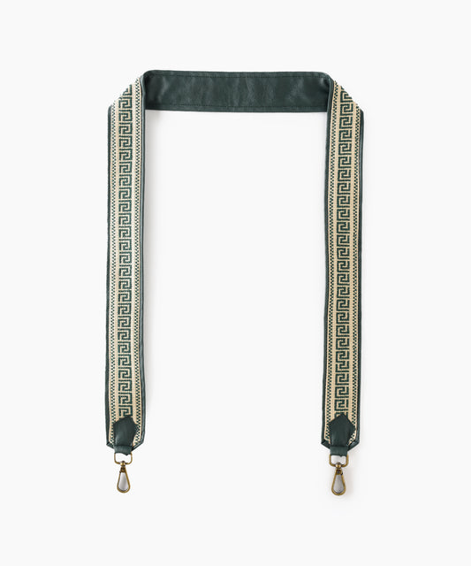 Grey and Mineral green Strap