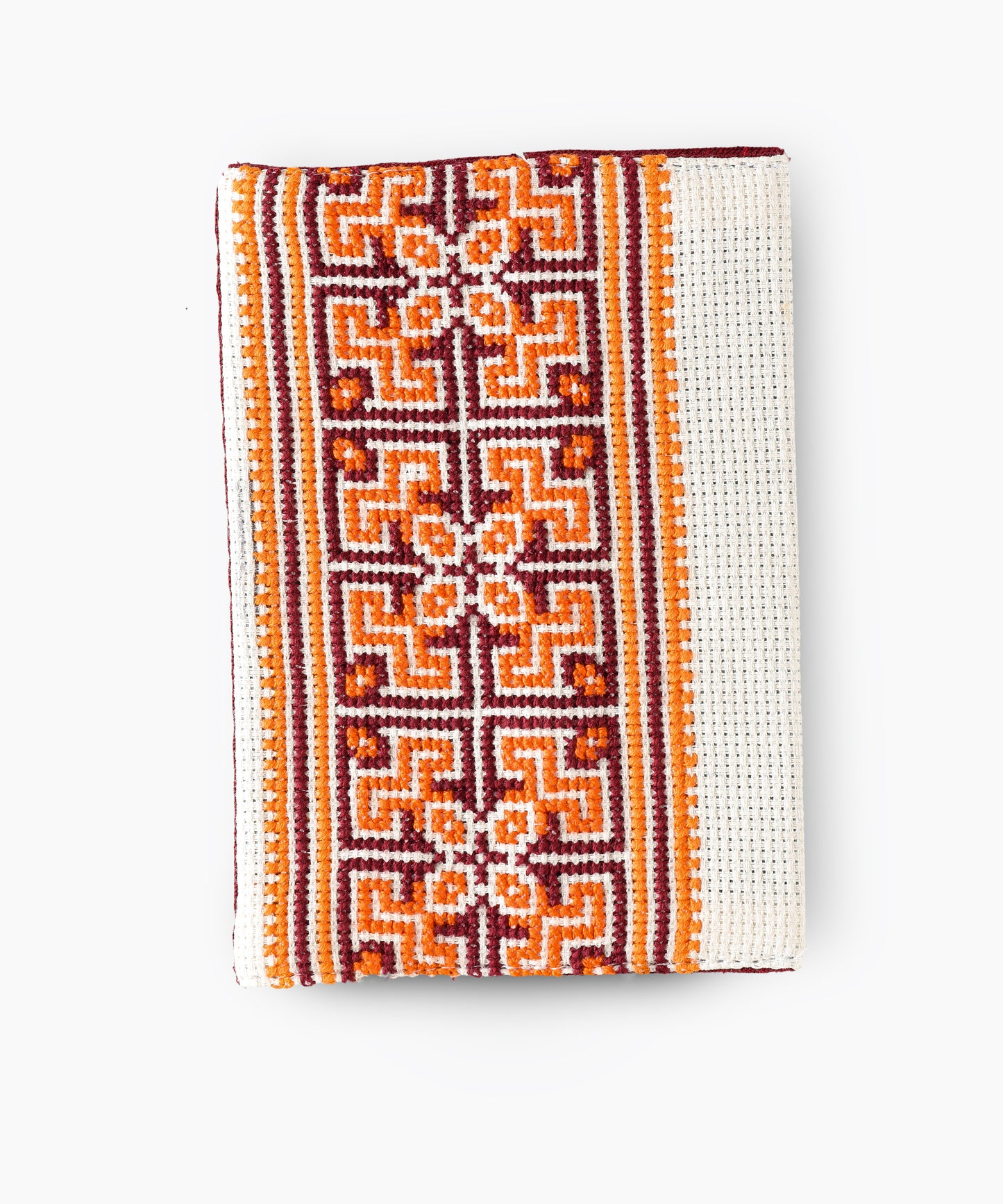Falu Red and White Passport Holder