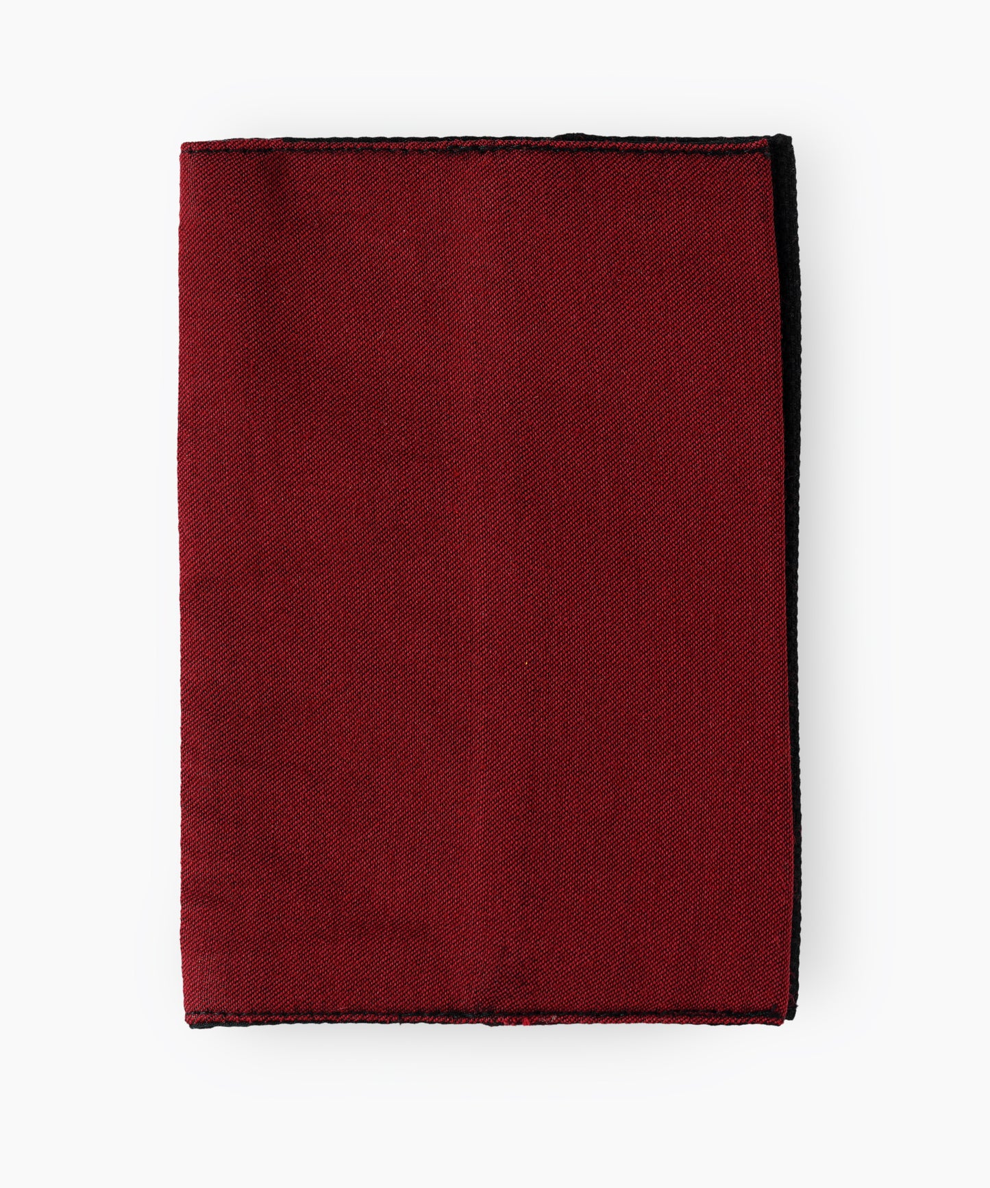 Dark Maroon and Black Passport Holder