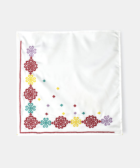 White Red and Blue stitched Scarves