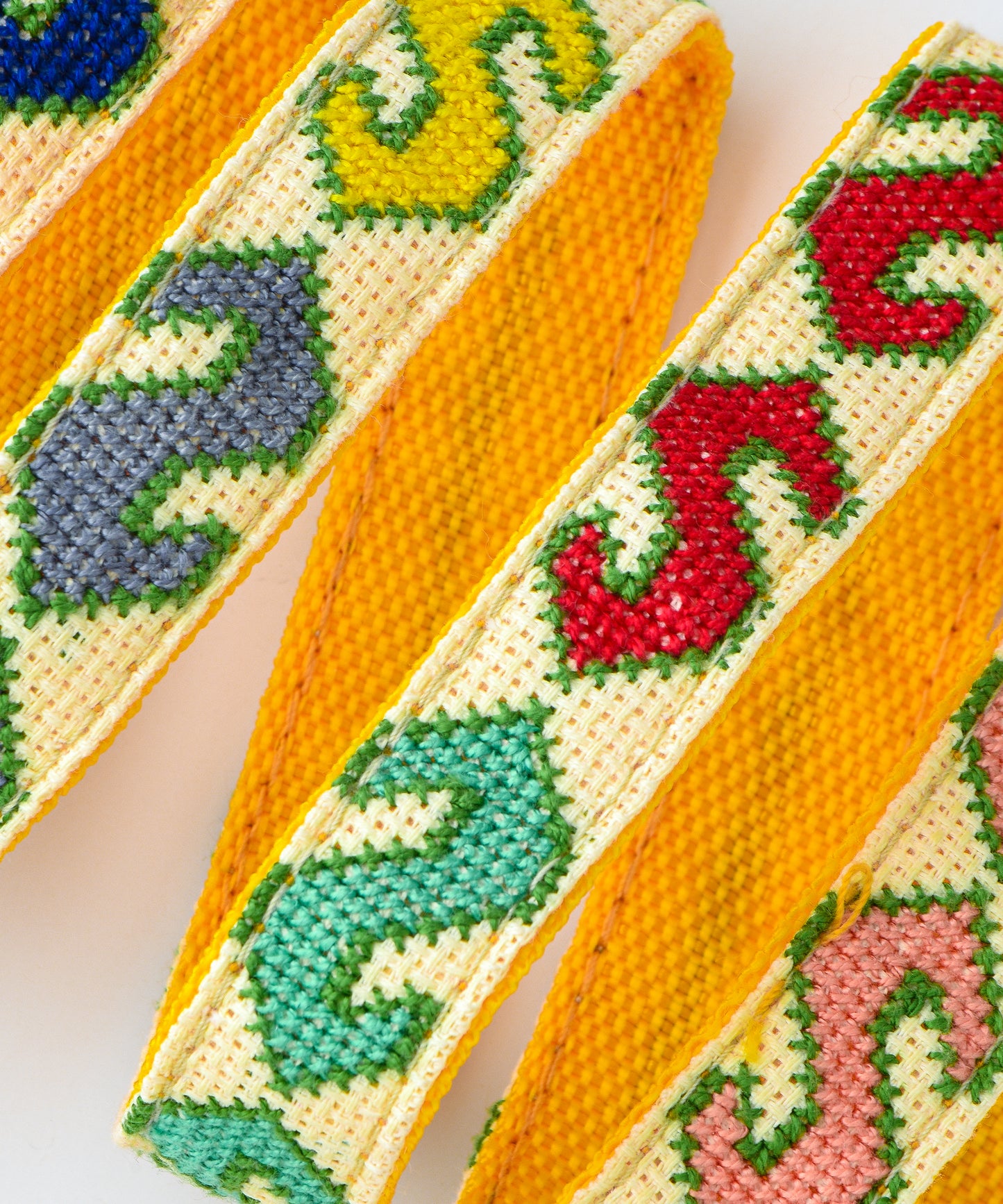 Chrome Yellow Yoga Mat Strap