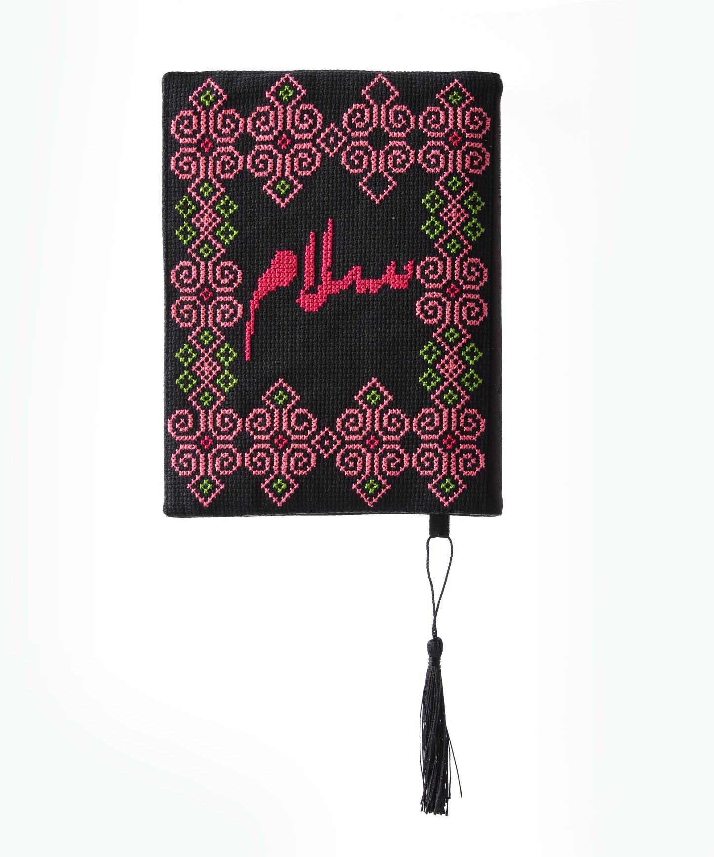 Black and Pink Book Cover