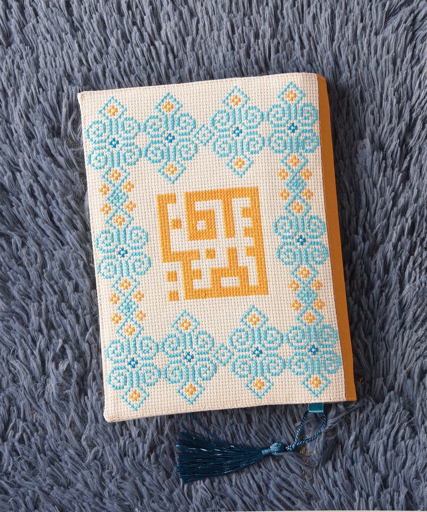 Indian Yellow and Bright Blue (Palestine) Book Cover