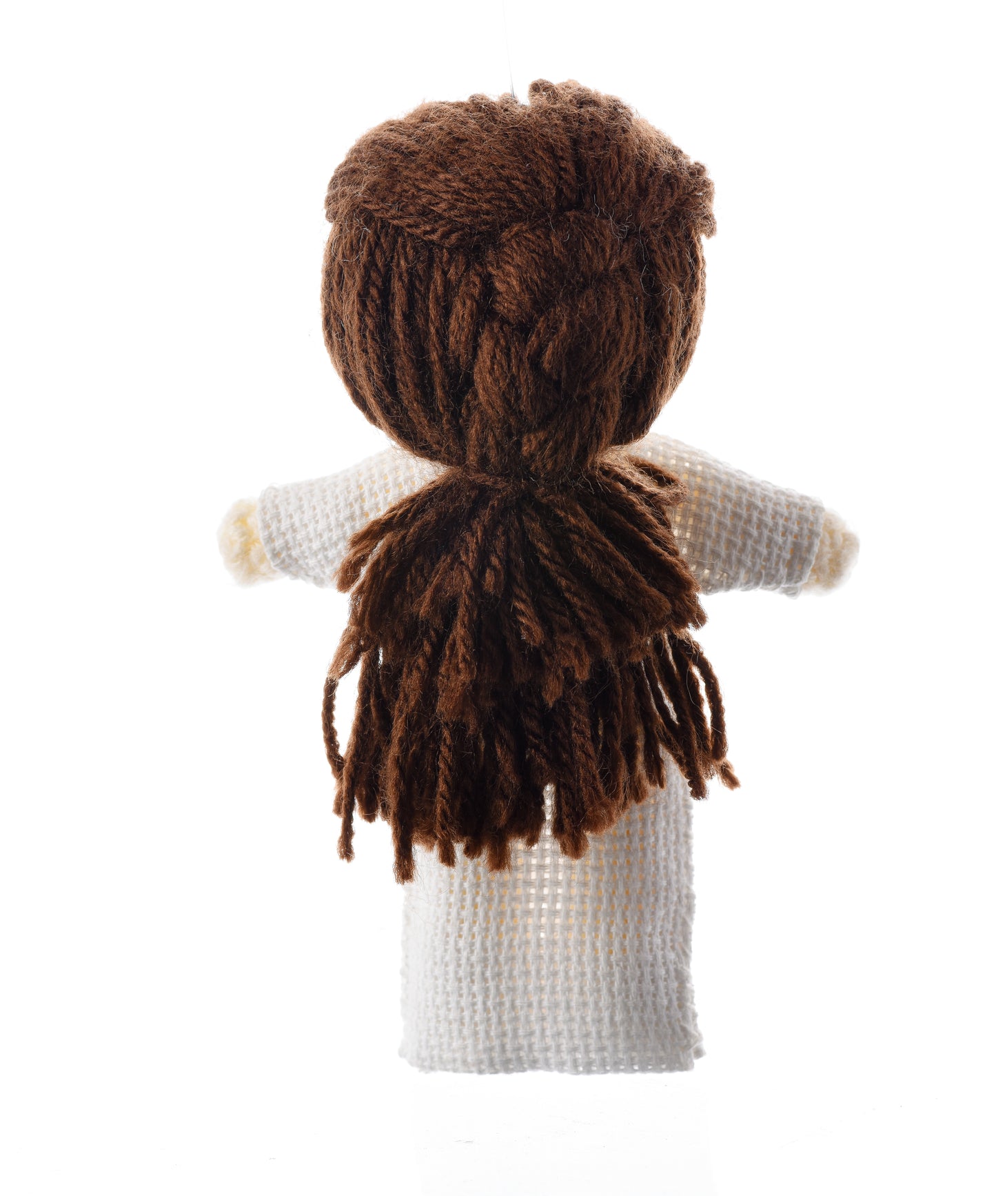 White Brown and Red Yafa Doll
