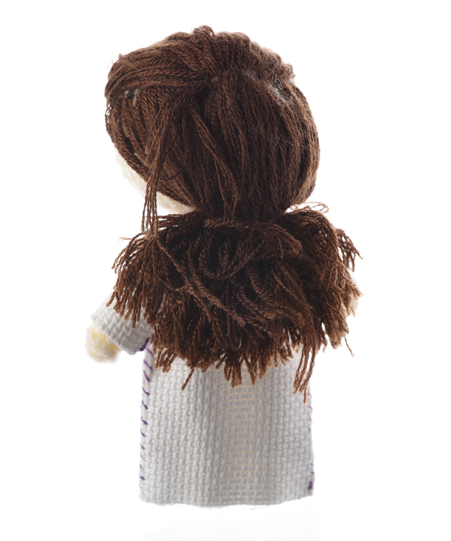 White and Lavender Yafa Doll